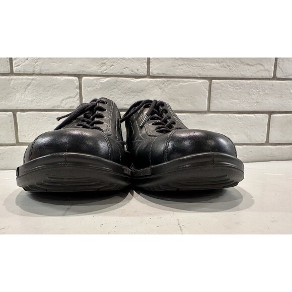ECCO Light Shock‎ Point Men's Leather Black Lace Up Shoes  size US 8 EU 41 - Picture 4 of 12